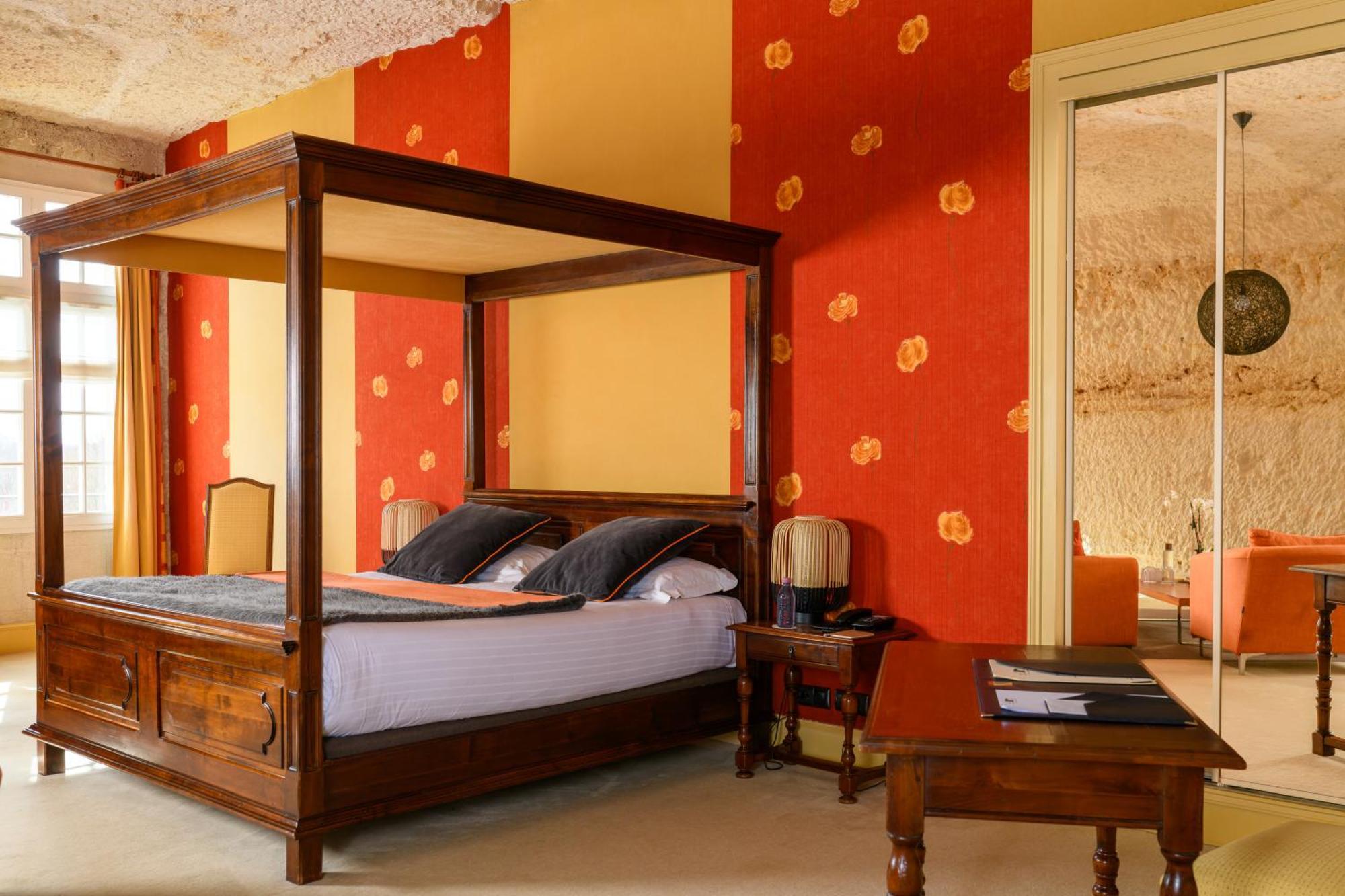 Hotel Les Hautes Roches Rochecorbon Eksteriør billede