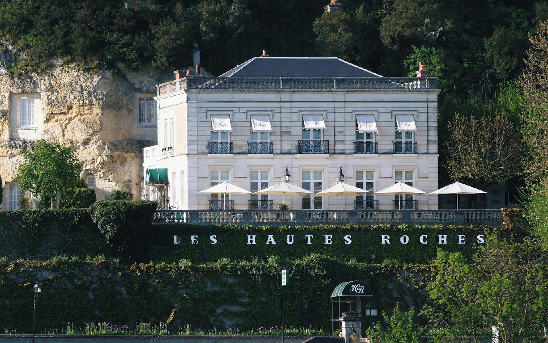 Hotel Les Hautes Roches Rochecorbon Eksteriør billede