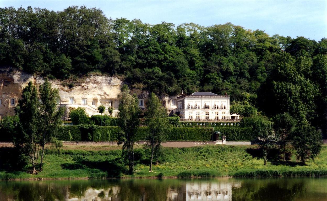 Hotel Les Hautes Roches Rochecorbon Eksteriør billede