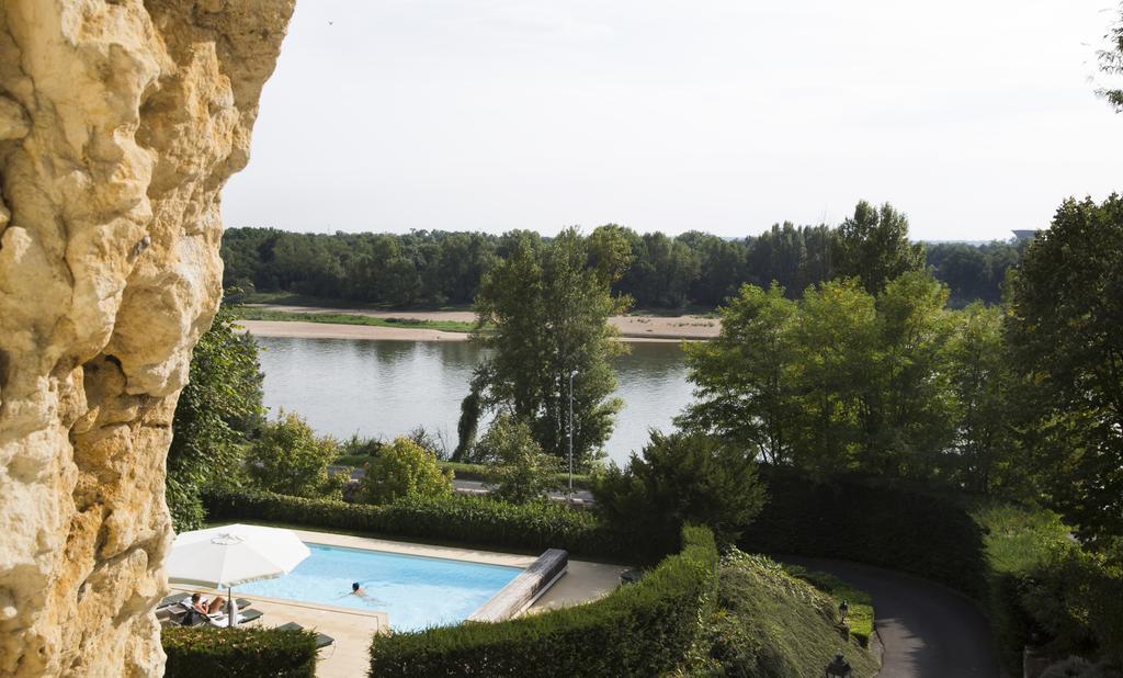 Hotel Les Hautes Roches Rochecorbon Eksteriør billede
