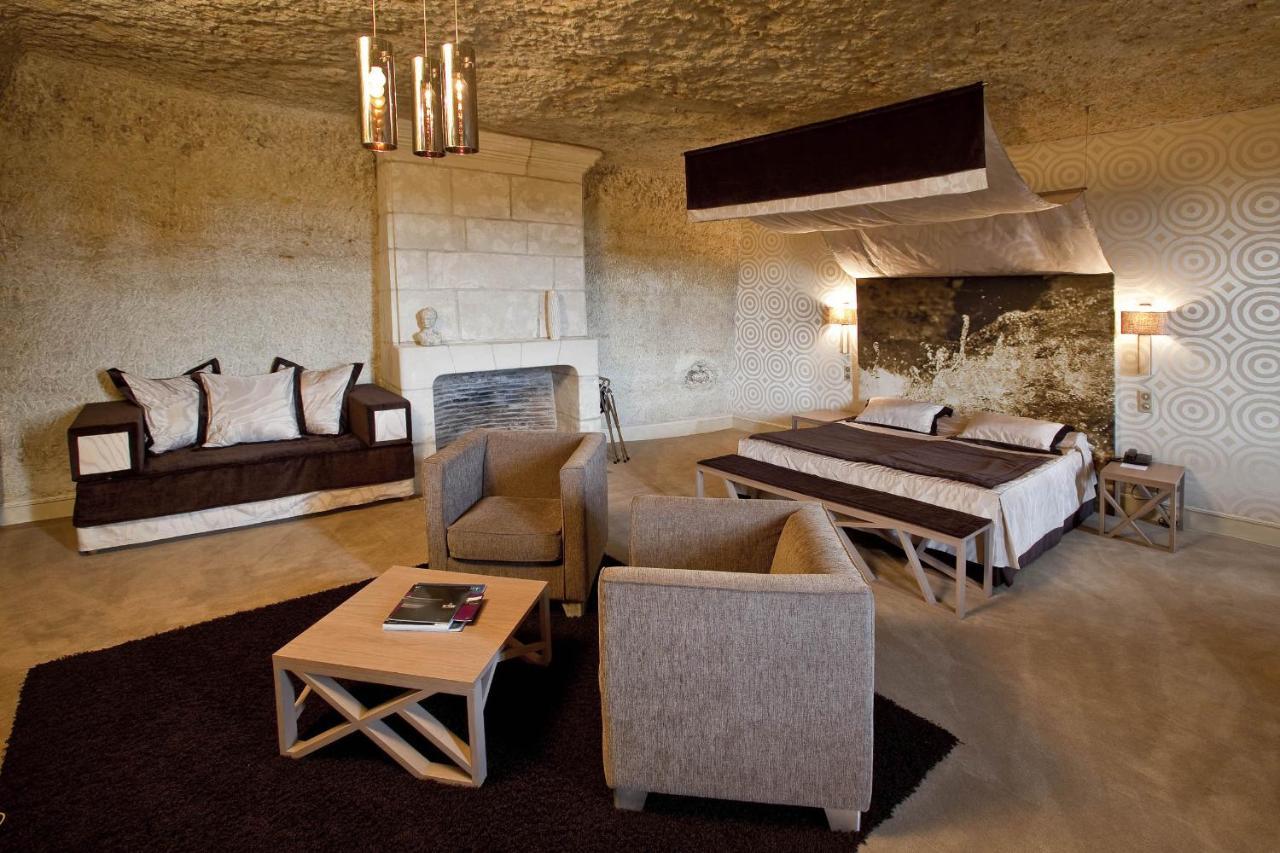 Hotel Les Hautes Roches Rochecorbon Eksteriør billede